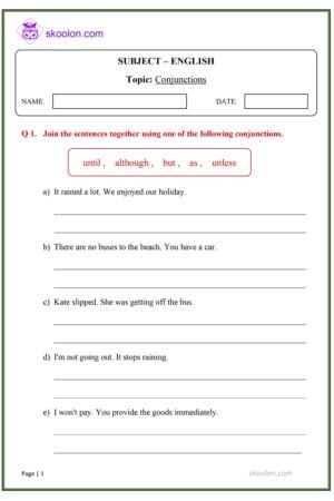 Compound Words, Conjunctions, conjunctions worksheets, education, English Grammar, english grammar worksheet for class 2, english grammar worksheet for class 3, free worksheets, Grammar, grammar worksheet, Join words, sentence structure, vocabulary, worksheet for class 3, worksheets for class 1, worksheets for class 2, Worksheets for Grade 1, Worksheets for Grade 2