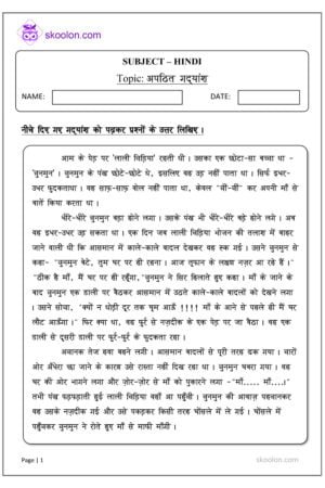 G5-Hindi-Unseen-Passage-ChunMun
