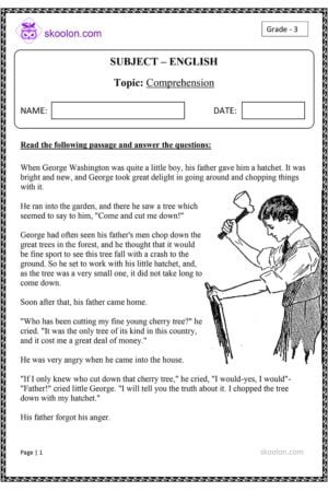 Grade-3-English-Comprehension