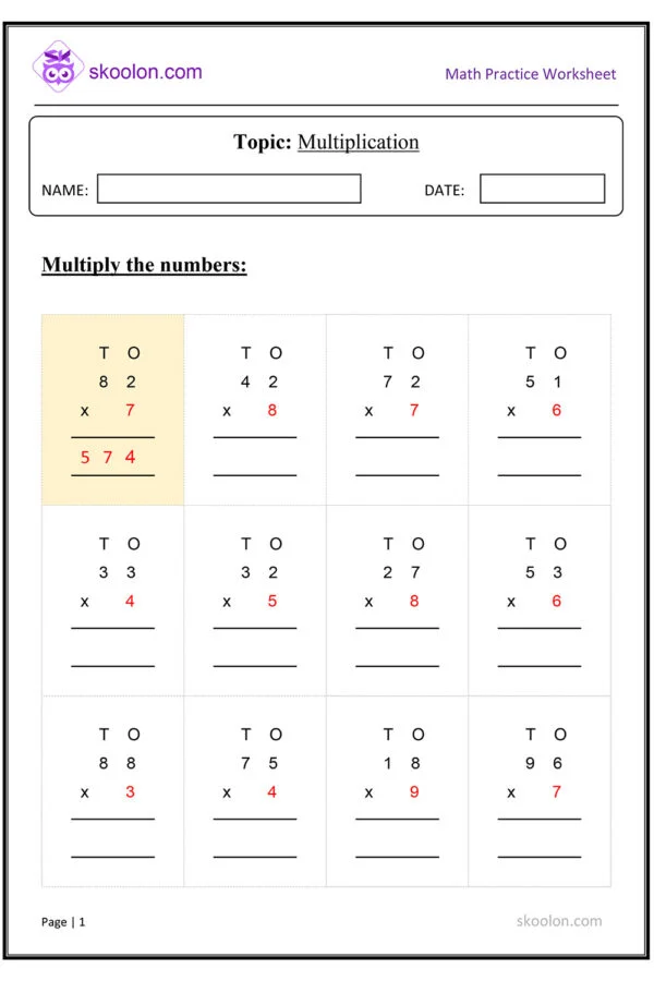 Multiplication, two digit multiplication, multiplication sums, 2 digit sums, math for class 3, math worksheet, multiplication worksheet, math sums for kids, multiply sums, free worksheets, worksheet for class 2, worksheet for class 3, worksheet for class 4, worksheets for class 2, worksheets for class 3, worksheets for class 4, education, ICSE, CBSE