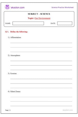 G4-Science-Our-Environment