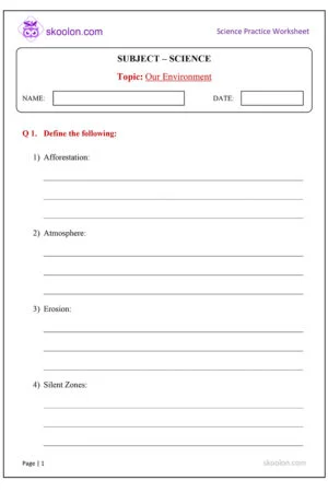 G4-Science-Our-Environment