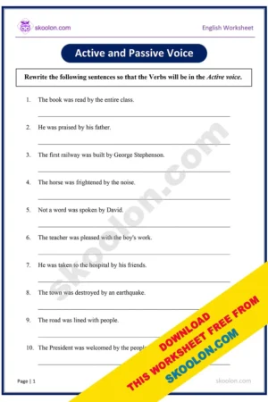 active and passive voice || active passive voice exercise with answers || english grammar || passive voice exercises